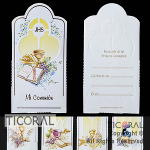 ESTAMPA 5227 COMUNION SIMPLE TROQ x 10